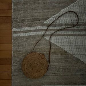 Woven reed bag